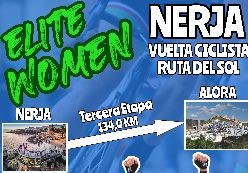 ELITE WOMEN 3ª ETAPA EN NERJA - Ciclismo Femenino RUTA DEL SOL - Vuelta a Andalucía.